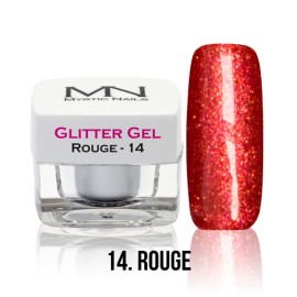 Glitter Gel - no.14. - Rouge - 4g