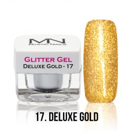 Glitter Gel - no.17. - Deluxe Gold - 4g