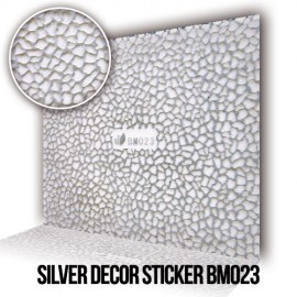 Silver Decor Sticker BM023