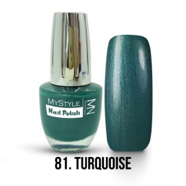 MyStyle - no.81. - Turquoise - 15ml