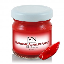 Supreme Acrylic Paint - no.04. Rosso - 40 ml