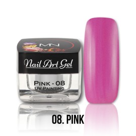 UV Painting Nail Art Gel - 08 - Pink