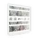Silver Lace Sticker - HBJY010
